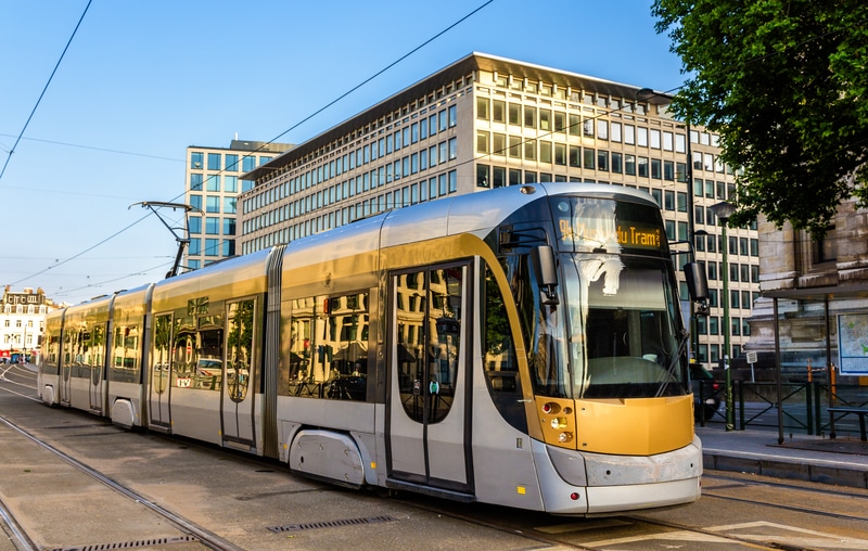 Tram in Brussels