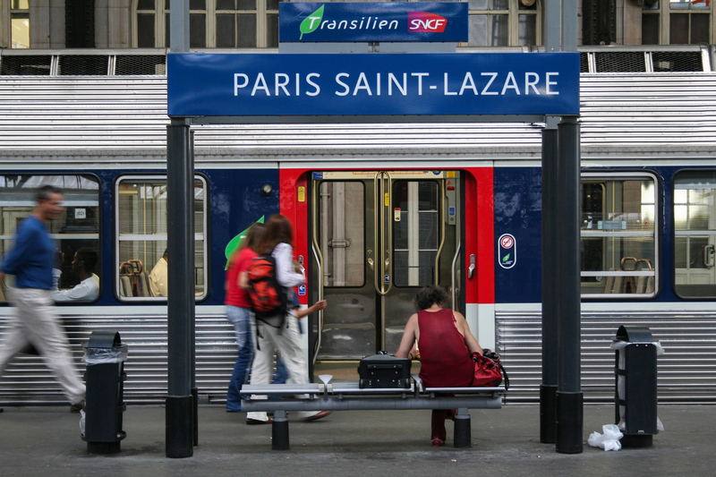 Paris SNCF train