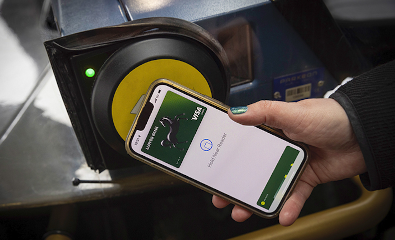 Transport for London contactless payments