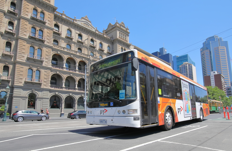 Bus in Melbourne