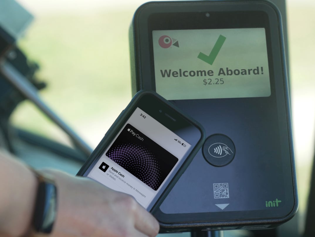 St. Petersburg-phone at open-loop terminal