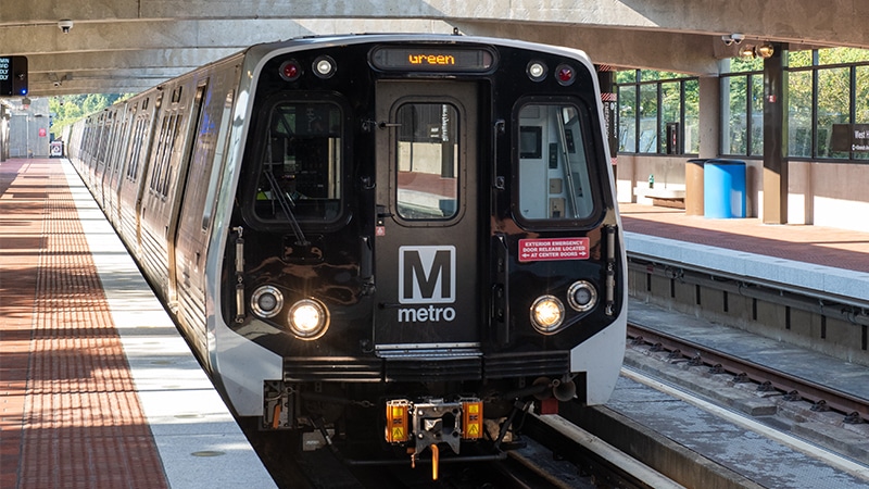 Washington Metro train